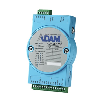 Advantech 15-Ch Isolated Digital I/O Modbus Tcp M ADAM-6250-B